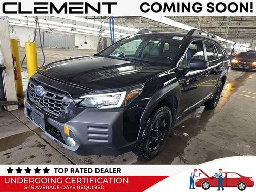 Crystal Black Silica 2022 Subaru Outback Wilderness