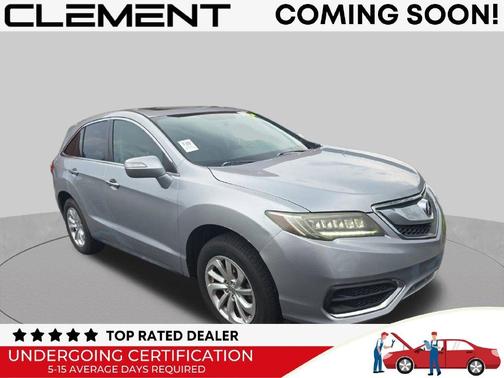 Lunar Silver Metallic 2018 Acura RDX Base