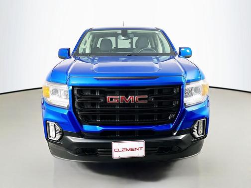 Dynamic Blue Metallic 2022 GMC Canyon Elevation