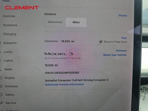 2021 Tesla Model 3 Standard Range Plus