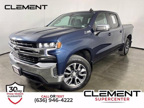 Northsky Blue Metallic 2021 Chevrolet Silverado 1500 LT