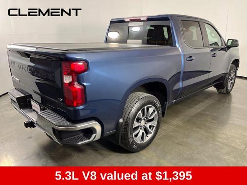 Northsky Blue Metallic 2021 Chevrolet Silverado 1500 LT