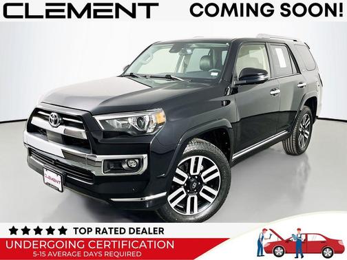 Midnight Black Metallic 2023 Toyota 4Runner Limited