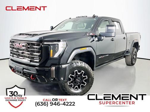 Onyx Black 2024 GMC Sierra 2500 AT4X
