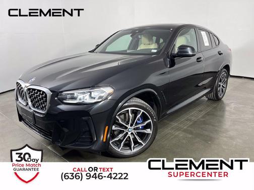 Black Sapphire Metallic 2023 BMW X4 xDrive30i