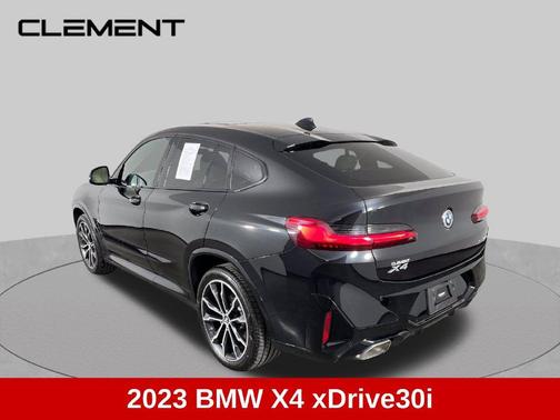Black Sapphire Metallic 2023 BMW X4 xDrive30i