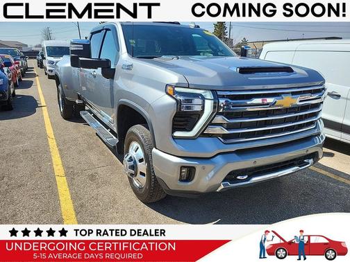 Sterling Gray Metallic 2025 Chevrolet Silverado 3500 High Country