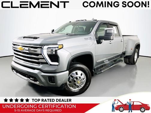 Sterling Gray Metallic 2025 Chevrolet Silverado 3500 High Country