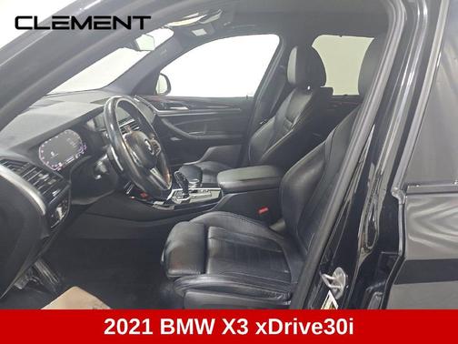 Black Sapphire Metallic 2021 BMW X3 xDrive30i