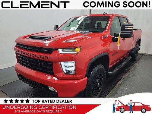 Red 2022 Chevrolet Silverado 2500 LT