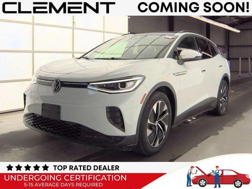 Glacier White 2021 Volkswagen ID.4 Pro S