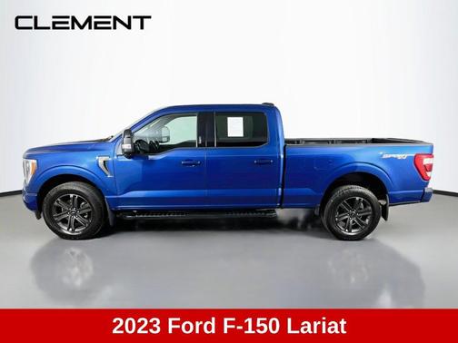 Atlas Blue Metallic 2023 Ford F-150 Lariat
