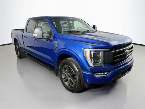 Atlas Blue Metallic 2023 Ford F-150 Lariat