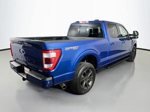 Atlas Blue Metallic 2023 Ford F-150 Lariat