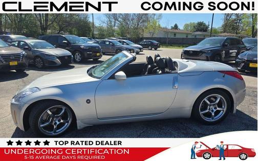 Silver Alloy Metallic 2007 Nissan 350Z Touring