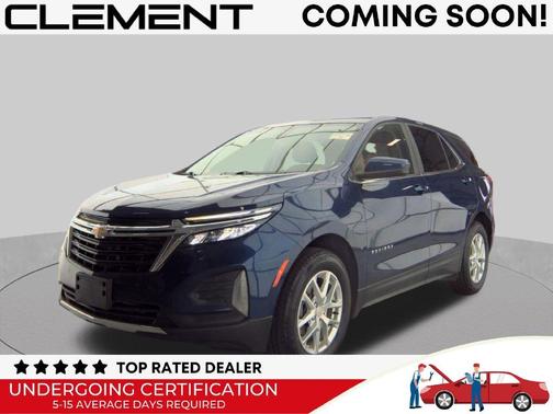 Blue Glow Metallic 2022 Chevrolet Equinox 1LT