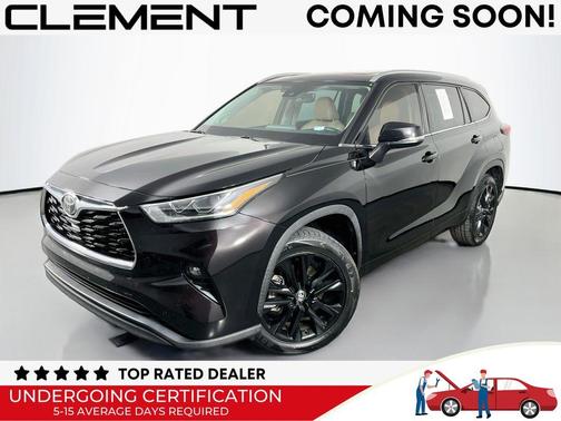 Midnight Black Metallic 2020 Toyota Highlander Limited