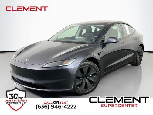 Stealth Gray 2024 Tesla Model 3 Base