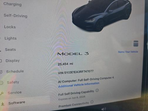 Stealth Gray 2024 Tesla Model 3 Base
