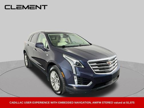 Harbor Blue Metallic 2018 Cadillac XT5 Luxury
