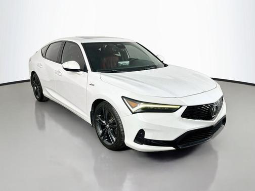 Platinum White Pearl 2023 Acura Integra A-Spec