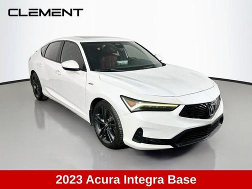 Platinum White Pearl 2023 Acura Integra A-Spec