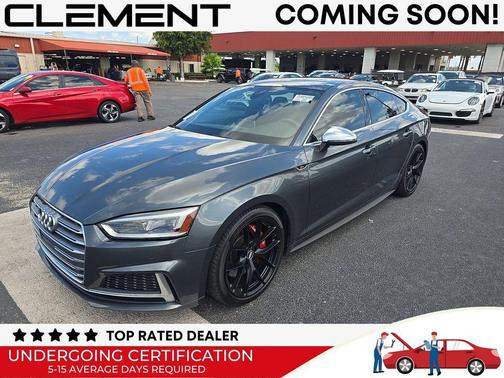 Daytona Gray Pearl Effect 2019 Audi S5 3.0T Premium Plus