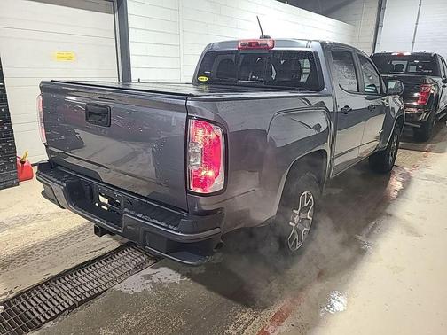 Satin Steel Metallic 2022 GMC Canyon AT4 w/Cloth