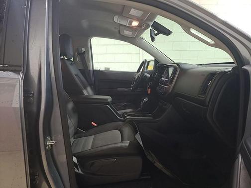Satin Steel Metallic 2022 GMC Canyon AT4 w/Cloth