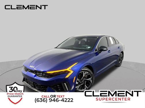 Blue 2025 Kia K5 GT-Line