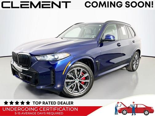 Tanzanite Blue II Metallic 2025 BMW X5 xDrive40i