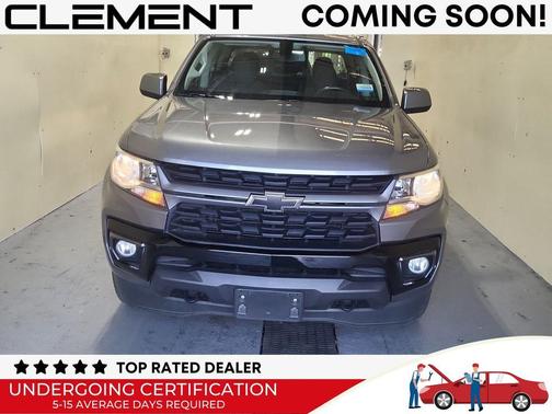 Satin Steel Metallic 2021 Chevrolet Colorado LT