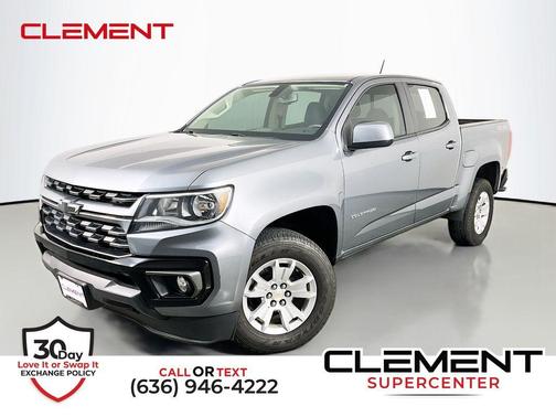 Satin Steel Metallic 2021 Chevrolet Colorado LT