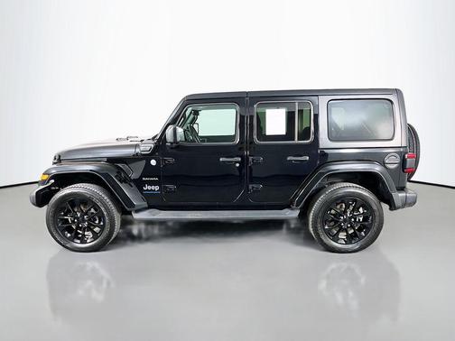 Black Clearcoat 2023 Jeep Wrangler 4xe Sahara