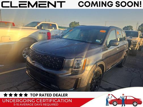 Gravity Gray 2022 Kia Telluride SX