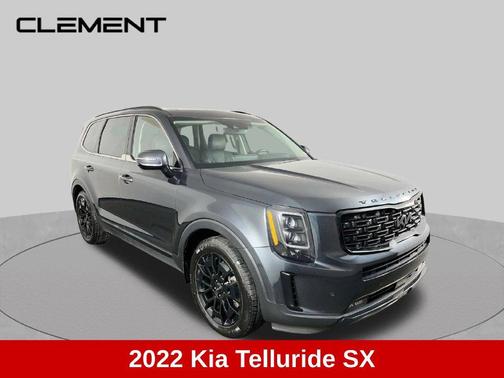 Gravity Gray 2022 Kia Telluride SX