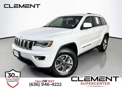 Bright White Clearcoat 2021 Jeep Grand Cherokee Laredo E
