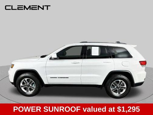Bright White Clearcoat 2021 Jeep Grand Cherokee Laredo E