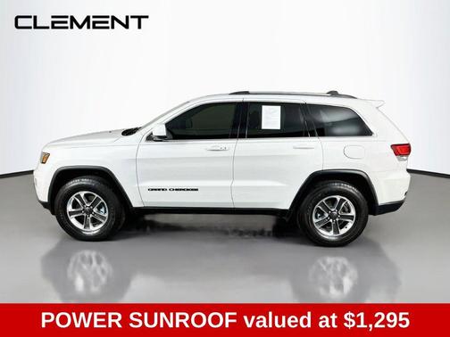 Bright White Clearcoat 2021 Jeep Grand Cherokee Laredo E