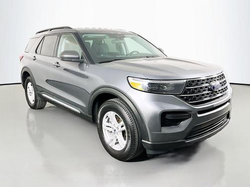 Gray Metallic 2022 Ford Explorer XLT