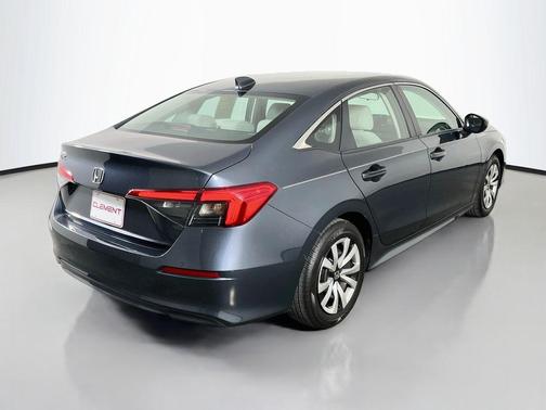 Gray 2023 Honda Civic LX
