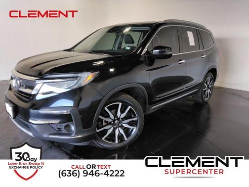 Crystal Black Pearl 2019 Honda Pilot Touring 8-Passenger SUV
