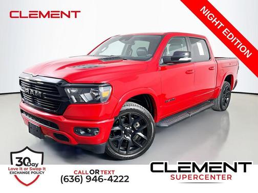 Flame Red Clearcoat 2022 RAM 1500 Laramie