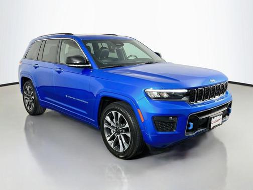 Hydro Blue Pearlcoat 2022 Jeep Grand Cherokee 4xe Overland
