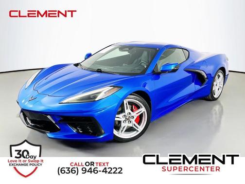 Rip Tide Blue 2024 Chevrolet Corvette Stingray w/1LT