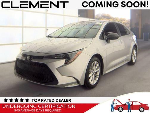 Classic Silver Metallic 2021 Toyota Corolla LE