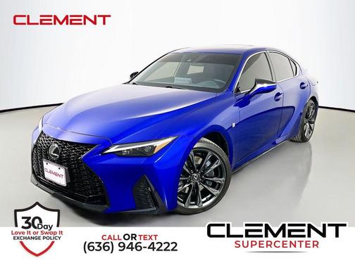 Ultrasonic Blue Mica 2024 Lexus IS 350 F Sport