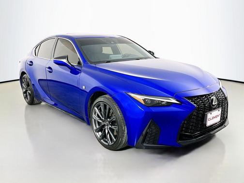 Ultrasonic Blue Mica 2024 Lexus IS 350 F Sport