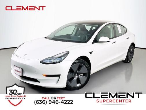 Pearl White Multi 2023 Tesla Model 3 Base
