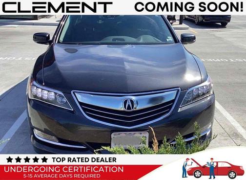 Graphite Luster Metallic 2016 Acura RLX Technology Package